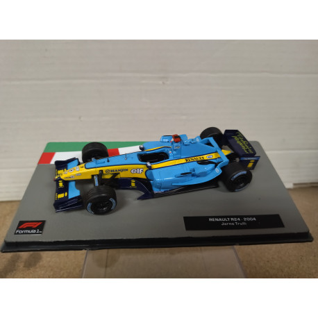 RENAULT R24 2004 JARNO TRULLI FORMULA F1 1:43 SALVAT IXO