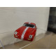 PORSCHE 356A CARRERA 1956 RED/WHITE 1:43 SOLIDO NO BOX