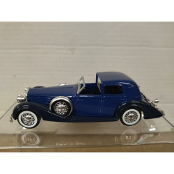 DELAGE COUPE DE VILLE 1939 BLUE 1:43 SOLIDO 4051 NO BOX