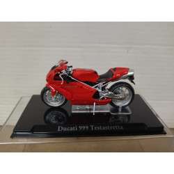 DUCATI 999 TESTASTRETTA RED MOTO/BIKE 1:24 ATLAS IXO
