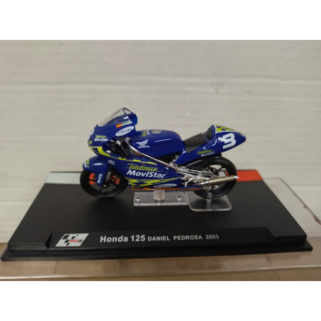 HONDA 125 2003 WINNER 125CC DANIEL PEDROSA MOTO/BIKE 1:24 ALTAYA IXO