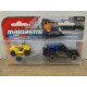 JEEP WRANGLER + QUAD CITY 1:64 MAJORETTE