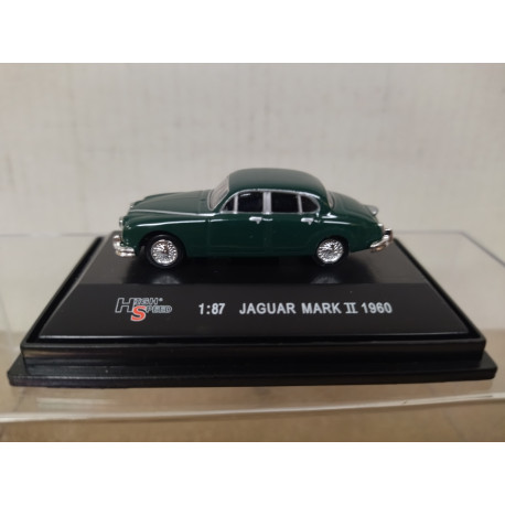 JAGUAR MK.II 1960 GREEN 1:87 H0 HIGH SPEED