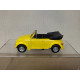 VOLKSWAGEN 1303 BEETLE CABRIO YELLOW 1:72 HONGWELL NO BOX DEFECTUOSO