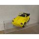VOLKSWAGEN 1303 BEETLE CABRIO YELLOW 1:72 HONGWELL NO BOX DEFECTUOSO