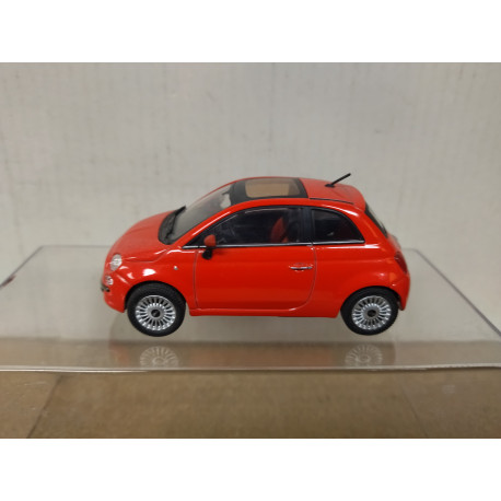 FIAT 500 RED 1:72 HONGWELL NO BOX