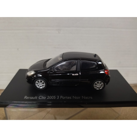 RENAULT CLIO 2005 NOIR NACRE 1:43 ELIGOR