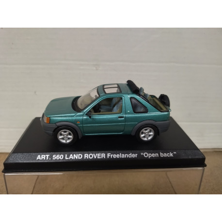 LAND ROVER FREELANDER GREEN OPEN BACK 1:43 DETAIL CARS