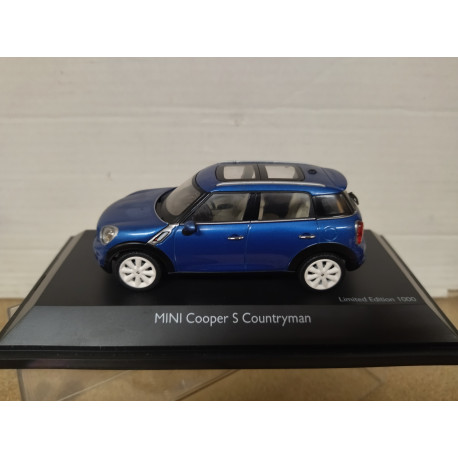 MINI COUNTRY S COUNTRYMAN TRUE BLUE 1:43 SCHUCO