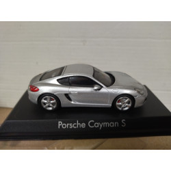 PORSCHE CAYMAN S 2013 SILVER 1:43 NOREV NV750036