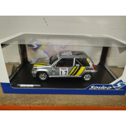 RENAULT 5 GT TURBO MK.2 1989 RALLY TOUR CORSE OREILLE 1:18 SOLIDO SD1810005