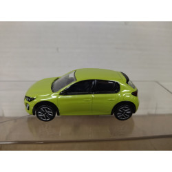 PEUGEOT 208 2024 AGUEDA YELLOW apx 1:64 NOREV 3 INCHES (7,5cm)