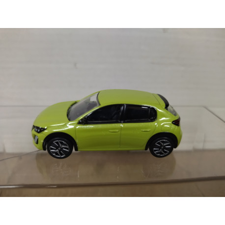 PEUGEOT 208 2024 AGUEDA YELLOW apx 1:64 NOREV 3 INCHES (7,5cm)