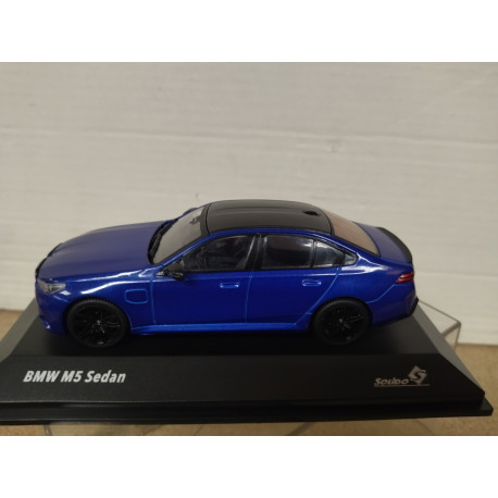 BMW G90 M5 SEDAN MARINA BAY BLUE 1:43 SOLIDO S4317551 SD