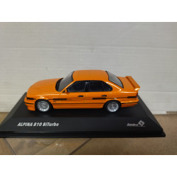 BMW E34 ALPINA B10 BITURBO 1994 ORANGE 1:43 SOLIDO S4310407 SD