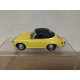 PORSCHE 356B CABRIOLET YELLOW 1:43 HONGWELL NO BOX