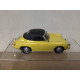 PORSCHE 356B CABRIOLET YELLOW 1:43 HONGWELL NO BOX