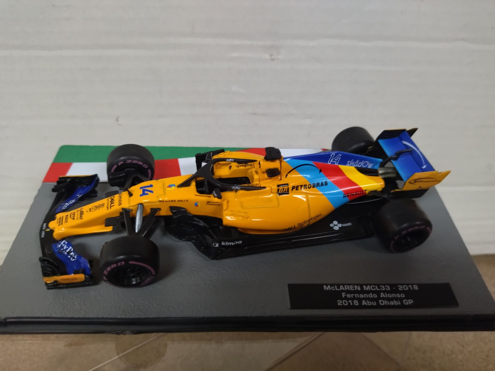 MCLAREN MCL33 2018 FERNANDO ALONSO FORMULA F1 1:43 DeAGOSTINI IXO