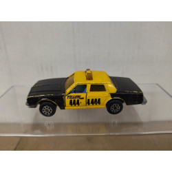 CHEVROLET IMPALA TAXI YELLOW/BLACK (2) 1:69/apx 1:64 MAJORETTE NO BOX