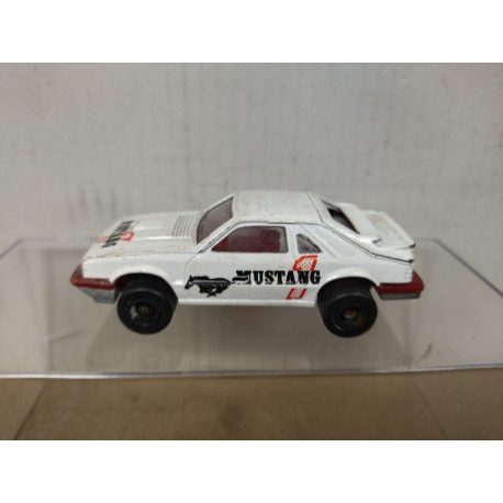 FORD MUSTANG SVO WHITE 1:59/apx 1:64 MAJORETTE NO BOX