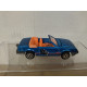FORD MUSTANG CONVERTIBLE BLUE 1:59/apx 1:64 MAJORETTE NO BOX