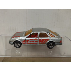 FORD SIERRA SILVER 1:58/apx 1:64 MAJORETTE NO BOX