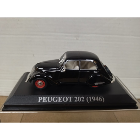 PEUGEOT 202 1946 BLACK 1:43 ALTAYA IXO