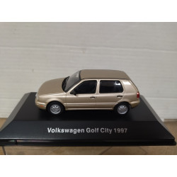 VOLKSWAGEN GOLF 1997 4 CITY VW MEXICO/BRASIL 1:43 DeAGOSTINI IXO
