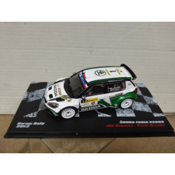 SKODA FABIA S2000 2013 RALLY BARUM KOPECKY 1:43 ALTAYA IXO