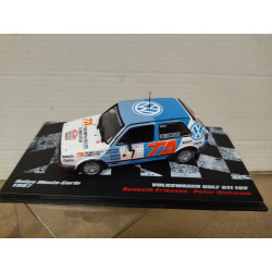 VOLKSWAGEN GOLF 1987 RALLY MONTE CARLO ERIKSSON 1:43 ALTAYA IXO