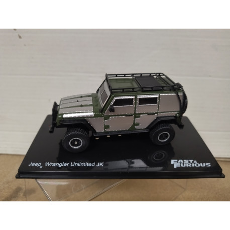 JEEP WRANGLER UNLIMITED JK FAST & FURIOUS 1:43 ALTAYA IXO