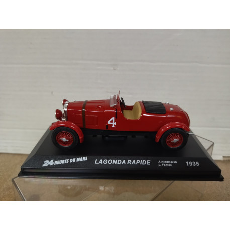 LAGONDA M45R RAPIDE 1935 WIN 24 H LE MANS HINDMARSH-FONTES 1:43 ALTAYA IXO