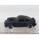 PORSCHE 911 TURBO (NOT LICENCE) BLACK MATT apx 1:64 PLASTIC TOY NO BOX