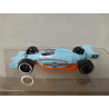 FORMULA INDY BLUE/ORANGE apx 1:64 PLASTIC TOY NO BOX