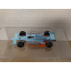 FORMULA INDY BLUE/ORANGE apx 1:64 PLASTIC TOY NO BOX