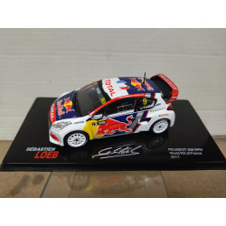 PEUGEOT 208 WRX 2017 WORLD RX RALLY FRANCE LOEB 1:43 ALTAYA IXO