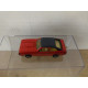 FORD CAPRI MK.I RED/BLACK REPINTADO 1:60/apx 1:64 MAJORETTE 251 NO BOX