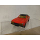 FORD CAPRI MK.I RED/BLACK REPINTADO 1:60/apx 1:64 MAJORETTE 251 NO BOX