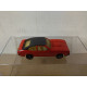 FORD CAPRI MK.I RED/BLACK REPINTADO 1:60/apx 1:64 MAJORETTE 251 NO BOX