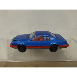 FORD THUNDERBIRD BLUE 1:67/apx 1:64 MAJORETTE 217 NO BOX