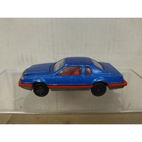FORD THUNDERBIRD BLUE 1:67/apx 1:64 MAJORETTE 217 NO BOX