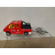 FORD TRANSIT PICKUP GRUA (1) 24 HR 1:60/apx 1:64 MAJORETTE 243 NO BOX