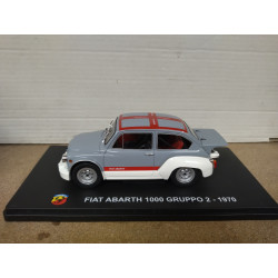 FIAT ABARTH 1000 1970 GRUPPO 2 1:24 HACHETTE IXO