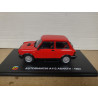 AUTOBIANCHI A112 ABARTH 1982 RED 1:24 HACHETTE IXO
