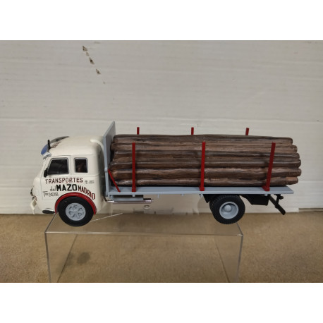 PEGASO II Z-203 1956 DIESEL FORESTAL MAZO 1:43 SALVAT IXO NO BOX/DEFECT RUEDA ROTA