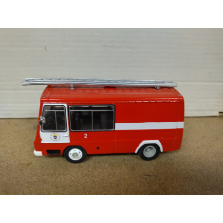 PEGASO SAVA COSMOS 1973 ZARAGOZA BOMBEROS 1:43 SALVAT IXO NO BOX