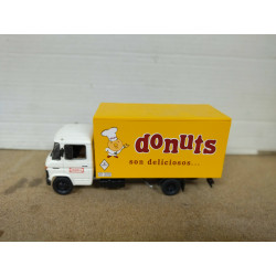 MERCEDES-BENZ L407D 1984 DONUTS REPARTO 1:43 SALVAT IXO NO BOX