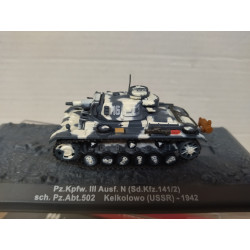 Sd.Kfz.141/2 PANZER III Ausf N 1942 KELKOLOWO WW 2 1:72 ALTAYA IXO