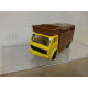 MERCEDES-BENZ HORSE TRUCK YELLOW 1:100/apx 1:64 MAJORETTE 254 NO BOX