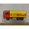 SAVIEM SM280 TANKER SHELL TRUCK 1:100/apx 1:64 MAJORETTE 241 NO BOX